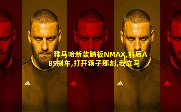 雅马哈新款踏板NMAX,前后ABS刹车,打开箱子那刻,我立马